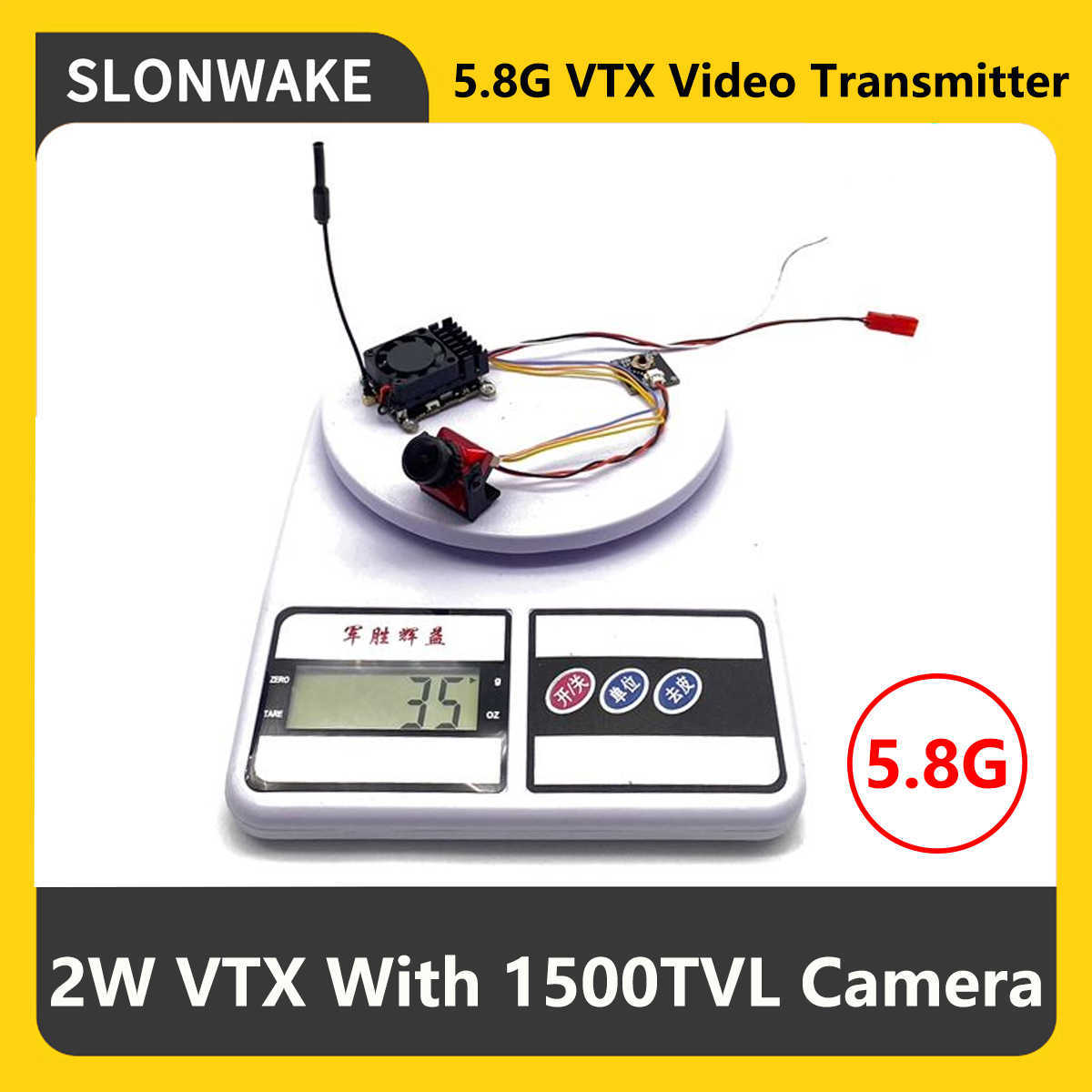 Drone Rc Toy - SLONWAKE 5.8G 2000mW FPV VTX Verici