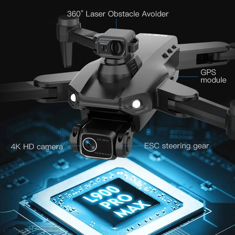 L900 Pro MAX GPS Drone 4K Prof - Drone Ae Rc incelemesi ve fiyatı