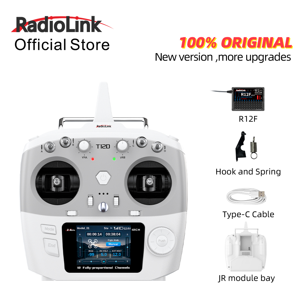 RadioLink T12D JR Modülü, 12 K - Drone Rc Leading incelemesi ve fiyatı