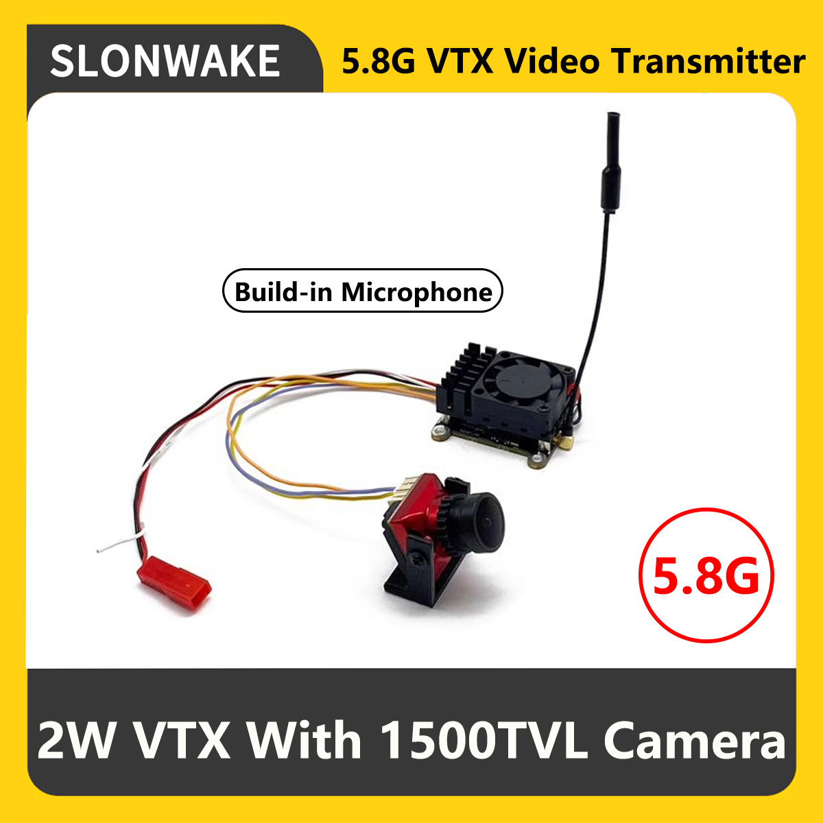 SLONWAKE 5.8G 2000mW FPV VTX V - Drone Rc Toy incelemesi ve fiyatı