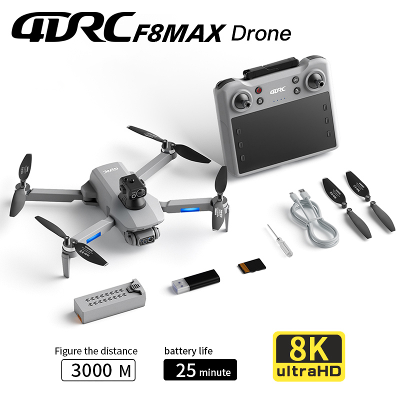 F8 MAX GPS Drone Profesyonel 8 - Jjrc Drone X12 incelemesi ve fiyatı