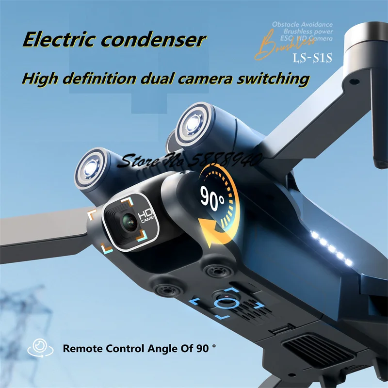 6K Optik Akışlı, Fırçasız Moto - Drone S1S Rc Quadcopter incelemesi ve fiyatı