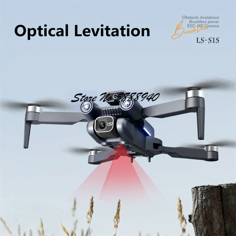 6K Optik Akışlı, Fırçasız Moto - Drone S1S Rc Quadcopter incelemesi ve fiyatı