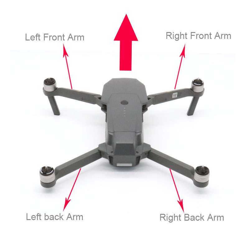 Mavic Pro için Sol Sağ Ön Arka - Drone Dji Rc Pro incelemesi ve fiyatı